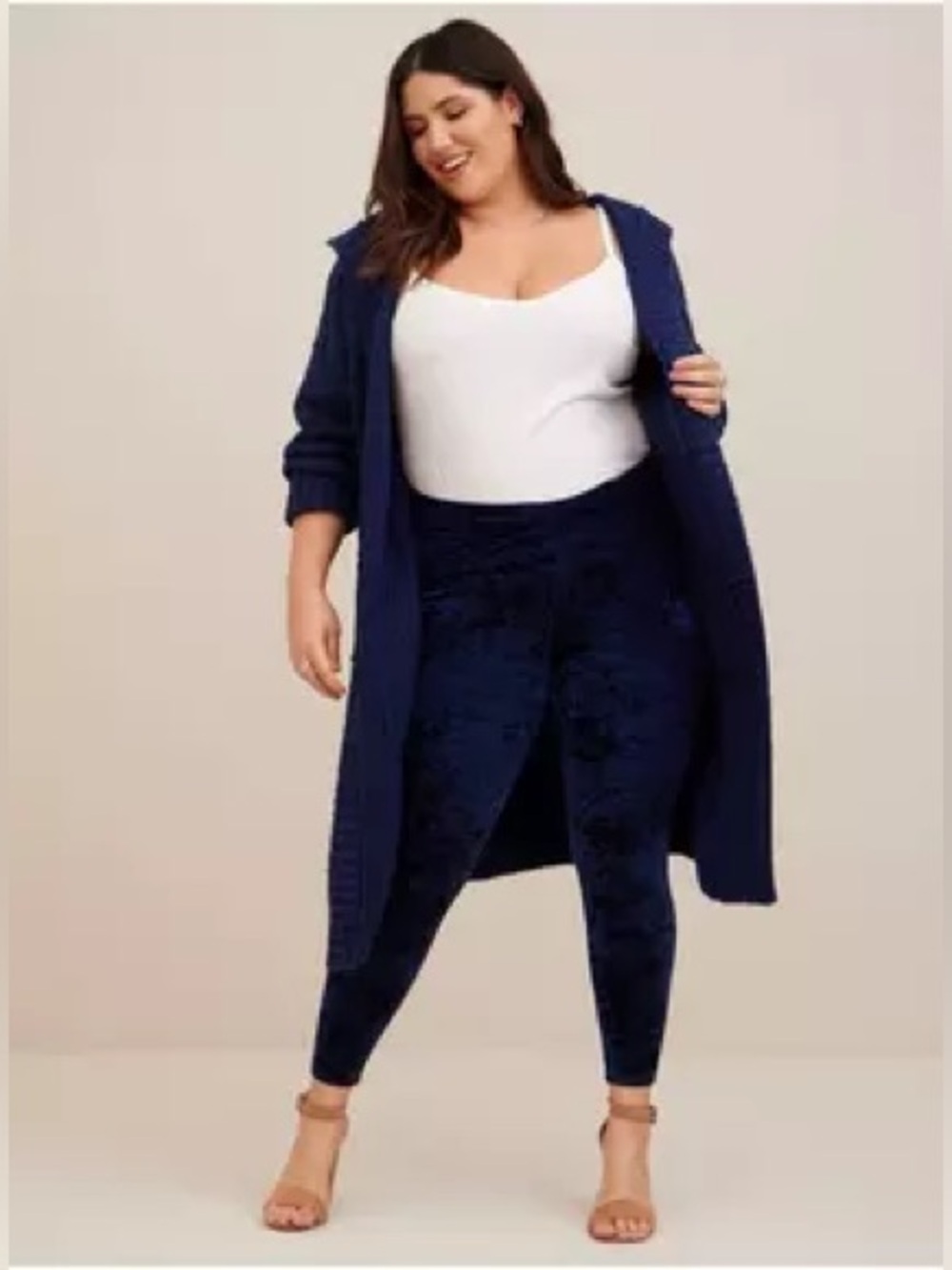 Torrid Full Length Signature Waist Crushed Velvet Legging